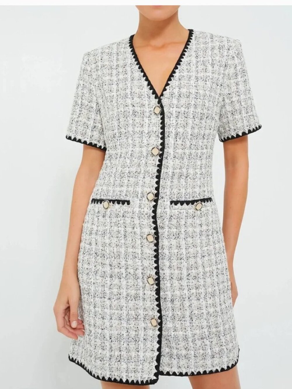 POMANDER PLACE Tweed Josephine Dress (Tuckernuck)